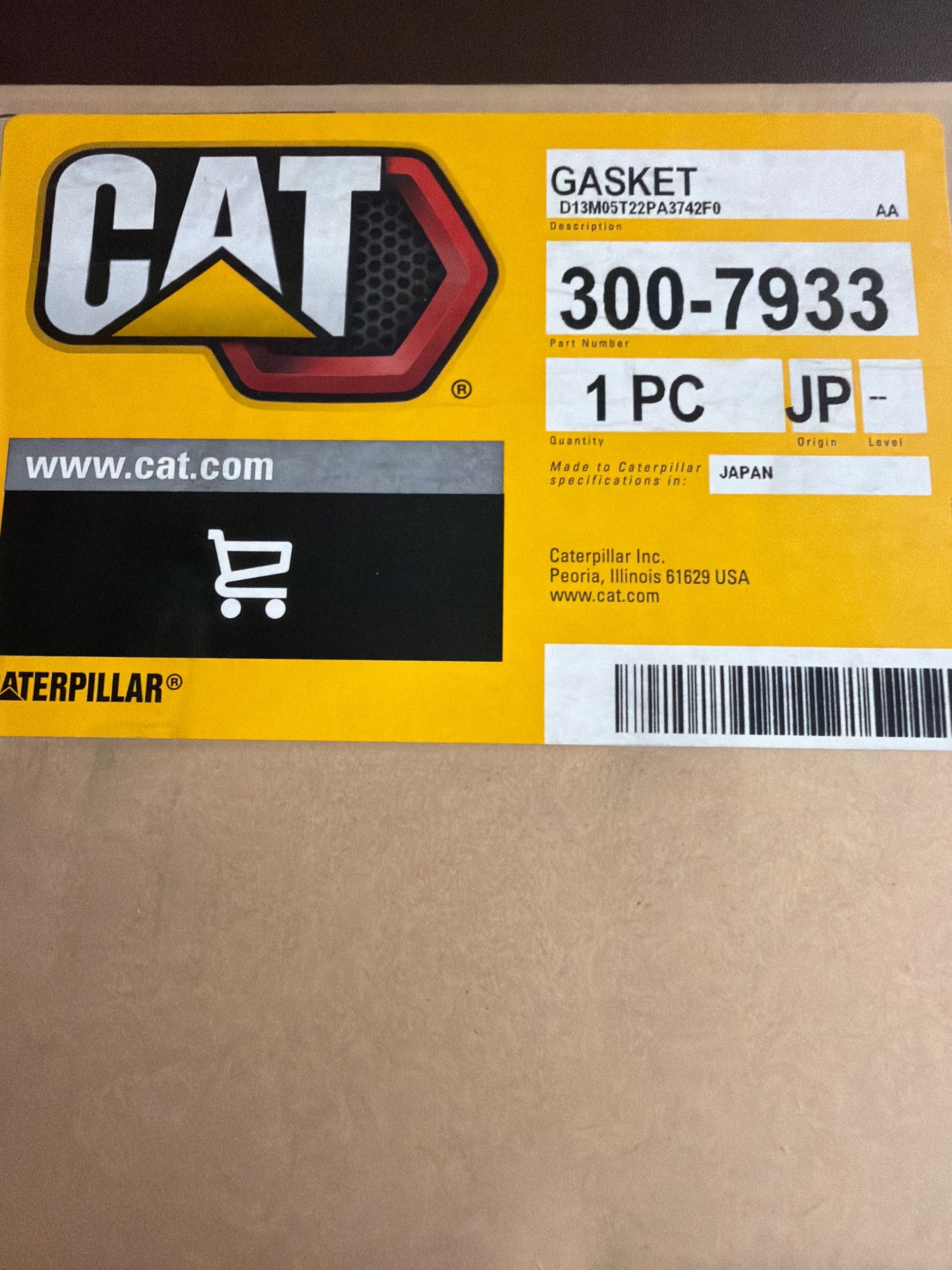 300-7933 GASKET