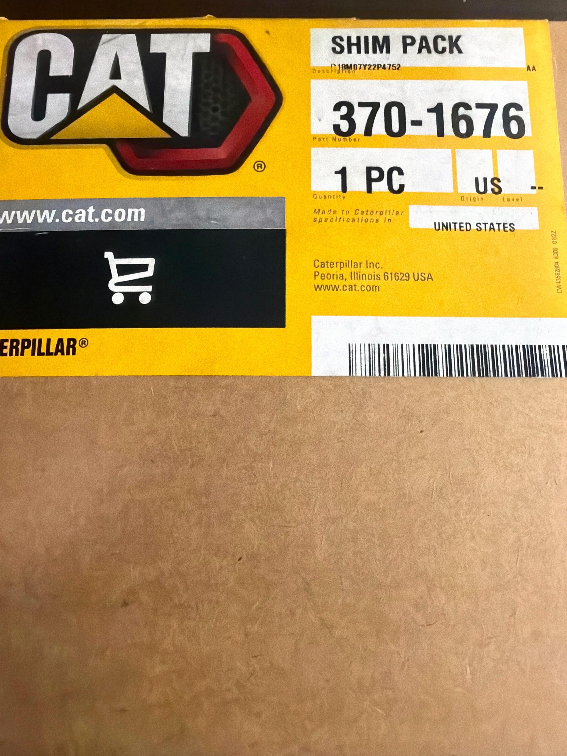 370-1676 SHIM PACK